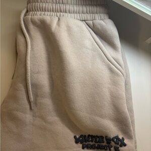 White fox size small sweat shorts